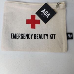No-brand Women's Cream and White Bag